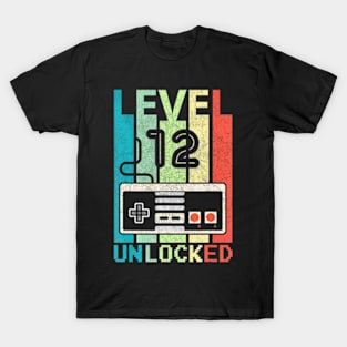 Level 12 Video 12th Birthday T-Shirt